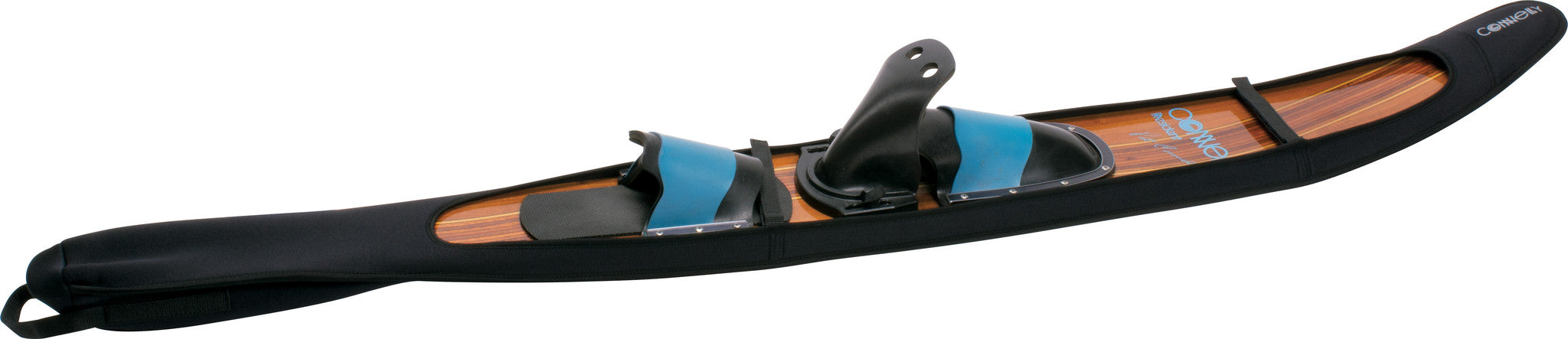 Wooden Water Ski in Ski Sleeve